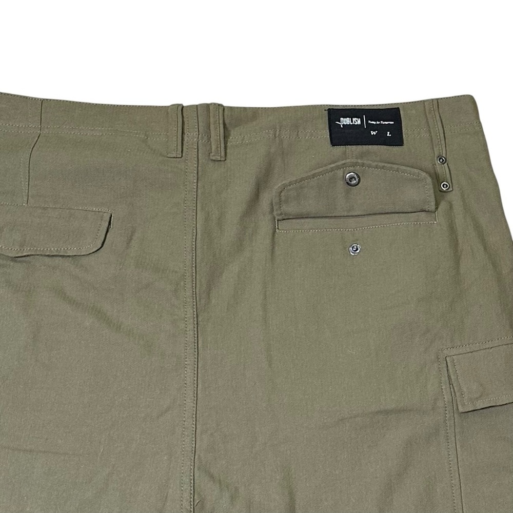 Publish Men’s Size 42 Waist Olive Green Utility Cargo Jogger Pant - Picture 5 of 9
